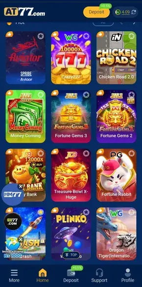 At77 online game platform